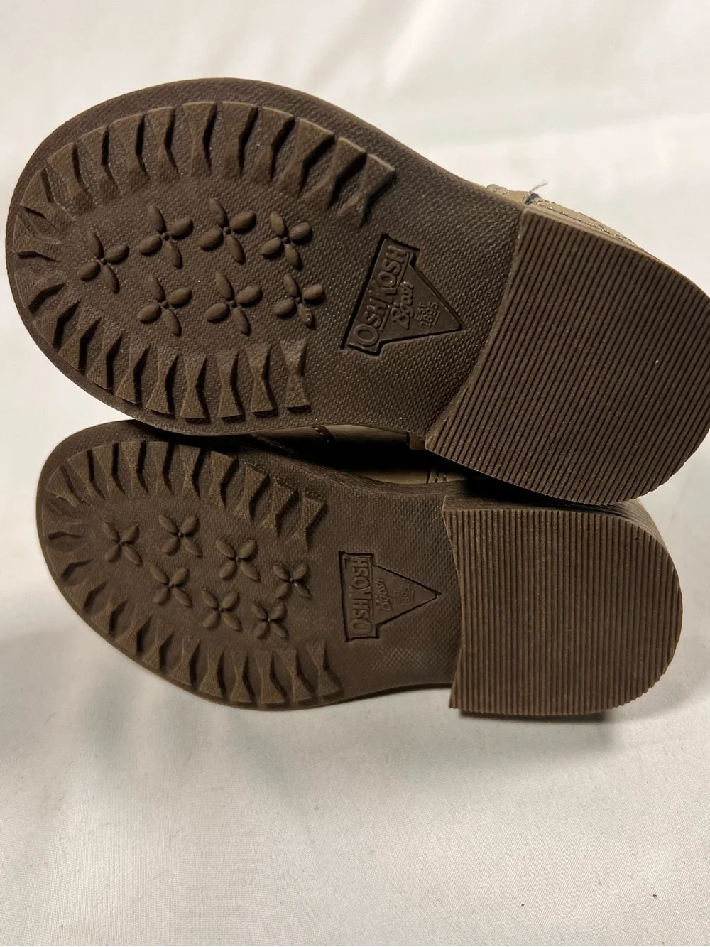 OshKosh B'gosh grey Kids Pull-On Ankle Boots